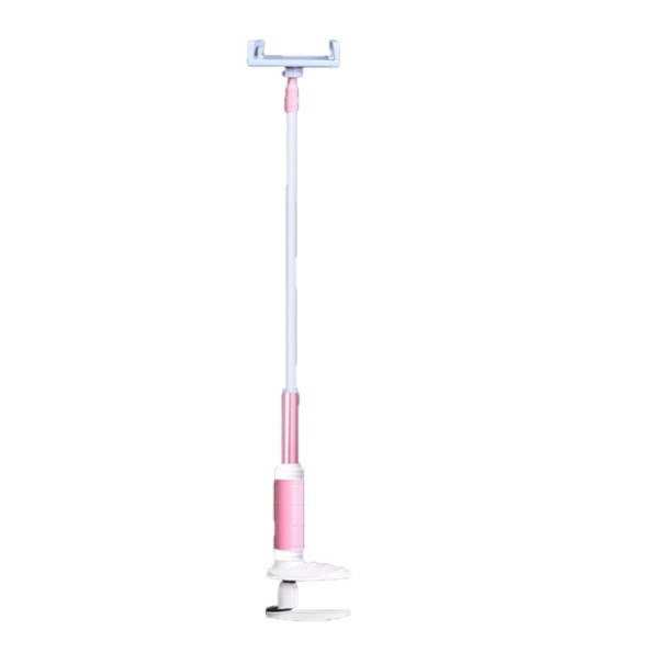 Tabletholder med klips rosa