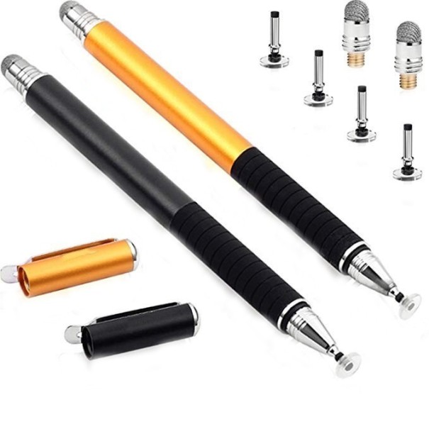 Tabletin stylus-kynät lisävarusteineen 2 kpl kultainen