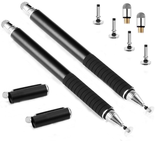 Tabletin stylus-kynät lisävarusteineen 2 kpl musta