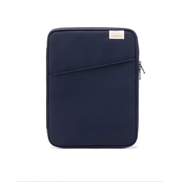 Tablettikotelo enintään 28 cm Suojakotelo tabletin kuljettamiseen Kestävä matkakotelo Yleiskotelo turvalliseen säilyttämiseen ja käyttöön tabletin kanssa laivastonsininen