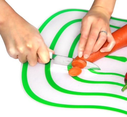 Tabua de corte em plástico J2700 verde