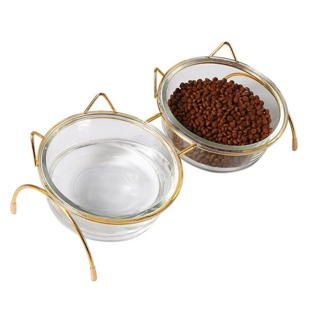 Taças para gatos com suporte C823 2