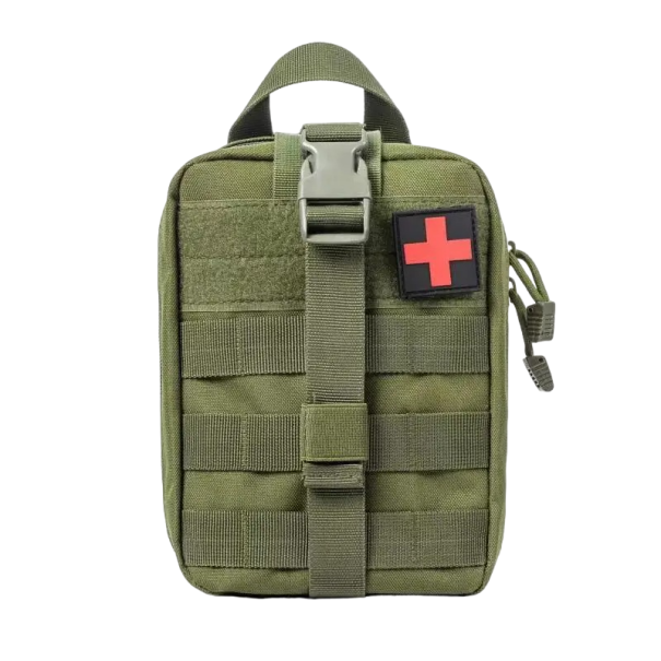Tactical Medical Backpack Tactical Military Backpack Medical Bag with Multiple Pockets Tactical First Aid Kit 21 x 15 x 10 cm army green