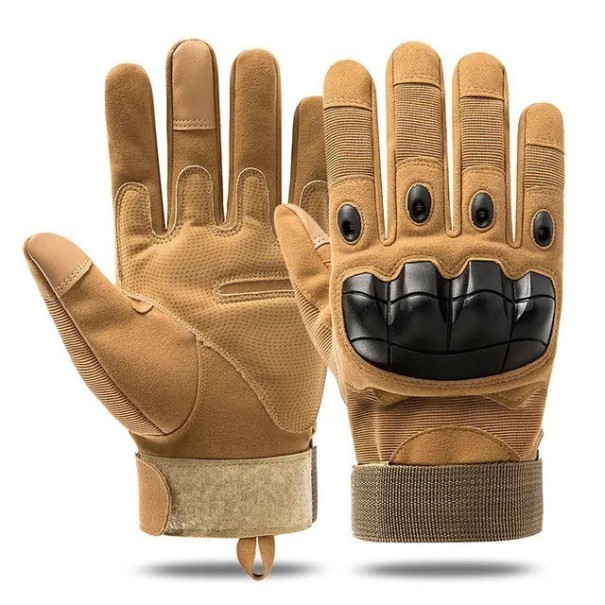 Tactical Military Gloves Shooting Gloves Touch Military Gloves brun XL