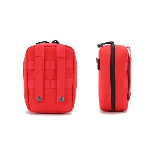 Tactical Travel First Aid Kit Tom medicinsk väska för vandring och hemmabruk Militär första hjälpen-väska utomhus