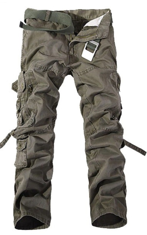 Tactische broek voor heren F1351 koffiekleur 28