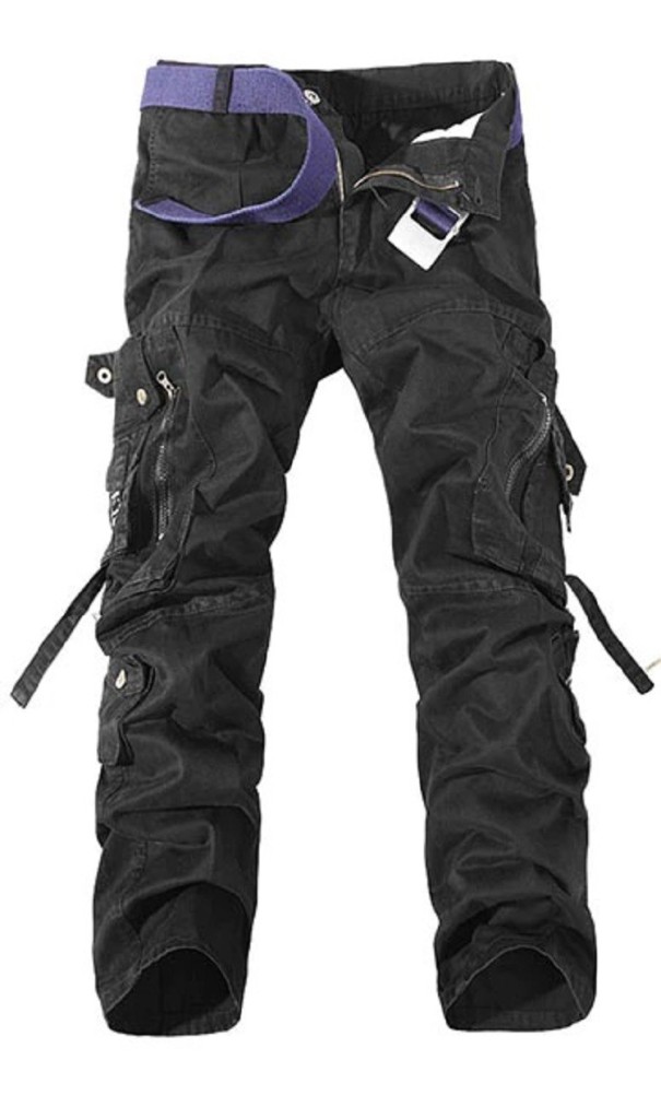 Tactische broek voor heren F1351 grijs 32