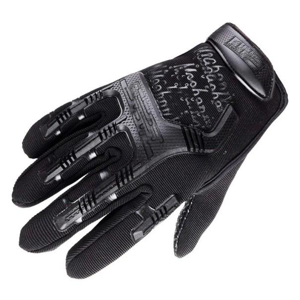 Tactische militaire handschoenen Antislip militaire handschoenen Beschermende handschoenen zwart XL