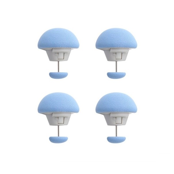 Tæppeholder 4 stk. blå