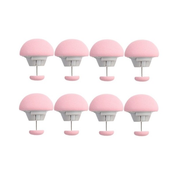 Tæppeholder 8 stk. rosa