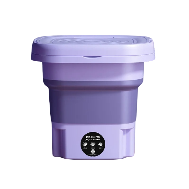 Taittuva minipesukone violetti