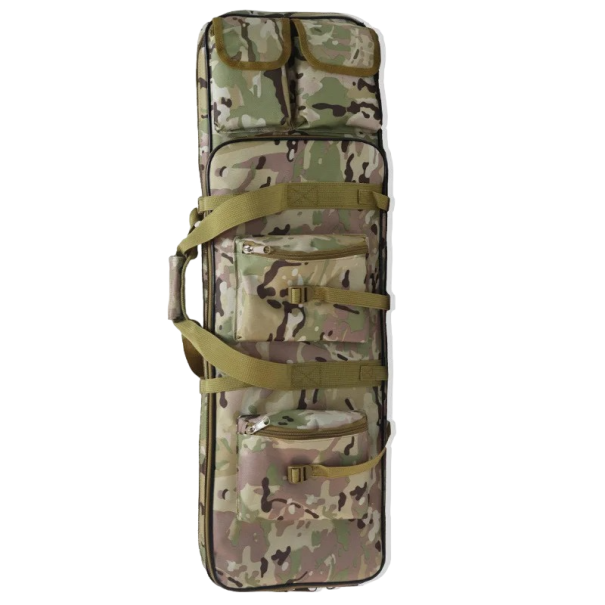 Taktická střelecká taška Střelecká brašna Kempingová taška Taktická taška s několika kapsami Batoh na ochranu zbraní 94 x 25 x 60 cm Maskáčový vzor 1