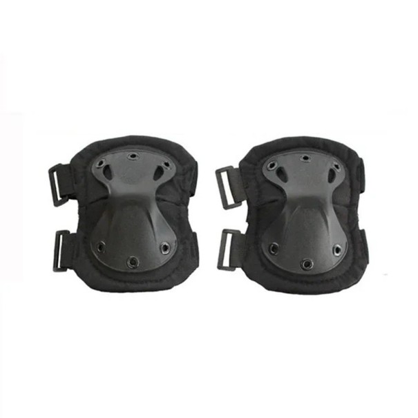 Taktické chrániče loktů 170x130x70 mm EVA pěna s vysokou hustotou Armádní vojenské airsoft lovecké sportovní ochranné vybavení černá