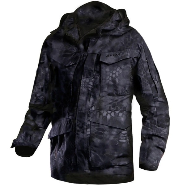 Taktische S85-Jacke für Herren tarnfarbe schwarz S