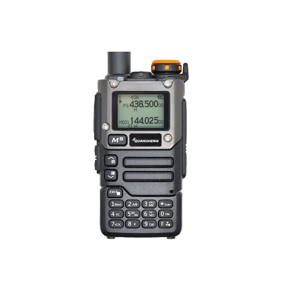 Taktisches Walkie-Talkie mit Antenne und LCD-Display, Langstrecken-Walkie-Talkie, professionelles Zweikanal-Walkie-Talkie, 200 Kanäle, Hochleistungs-Walkie-Talkie 1