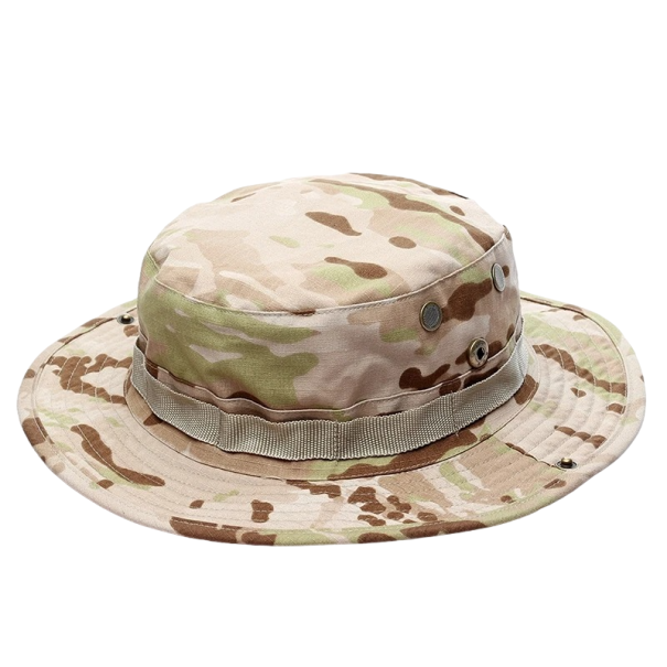 Taktisk camouflagekasket Militærkasket Hærhat Solhat Vandrehat Åndbar hat 2