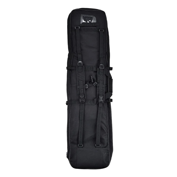 Taktisk skydetaske Skydetaske Campingtaske Taktisk taske med flere lommer Våbenbeskyttelsesrygsæk 117 x 25 x 60 cm sort