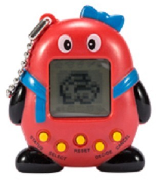 Tamagotchi pinguin virtual J1013 roșu