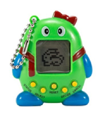 Tamagotchi virtuális pingvin J1013 zöld