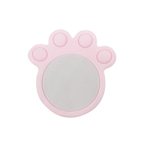 Tampă de silicon pentru sigilare ceară în formă de labe 9 x 9 cm Accesorii pentru sigilare ceară roz