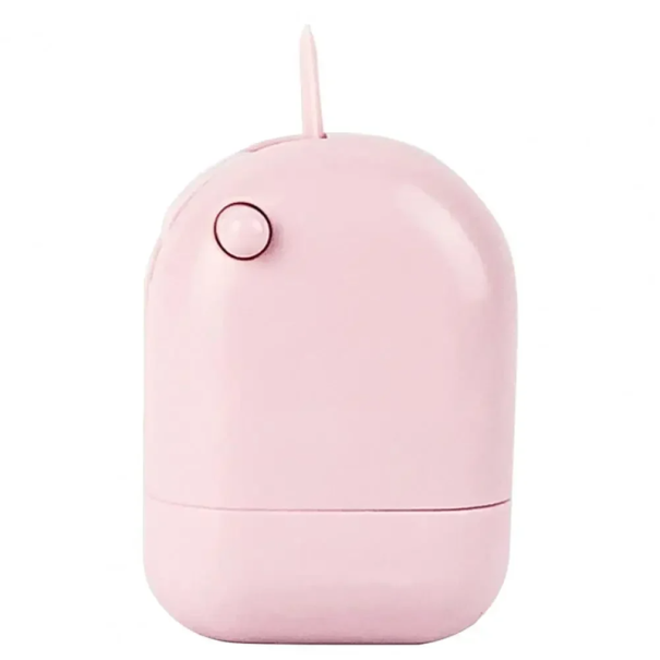 Tampon à rouleau pour couvrir le texte avec une petite lame rétractable Protection de la vie privée Documents Colis Lettres Fournitures de bureau rose