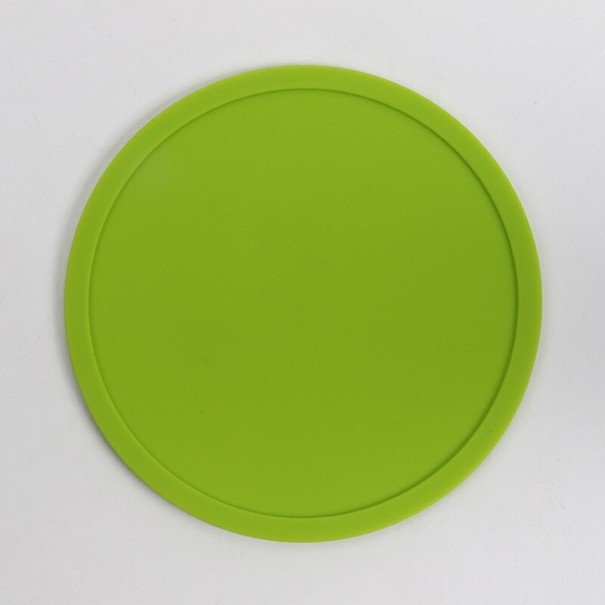 Tampon din silicon verde
