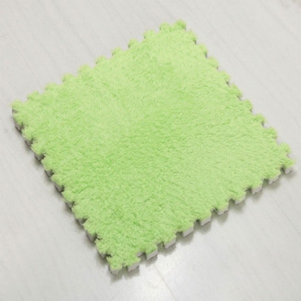 Tampon puzzle 10 buc verde