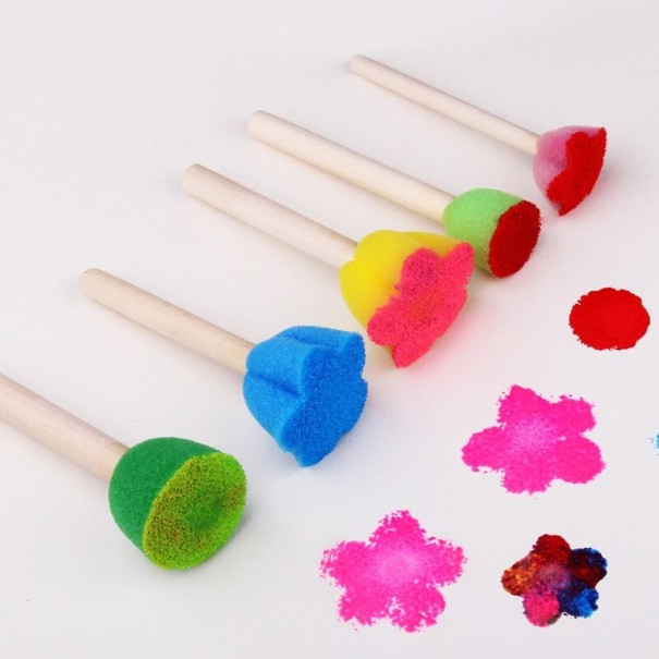 Tampons en mousse pour enfants 5 pcs 1