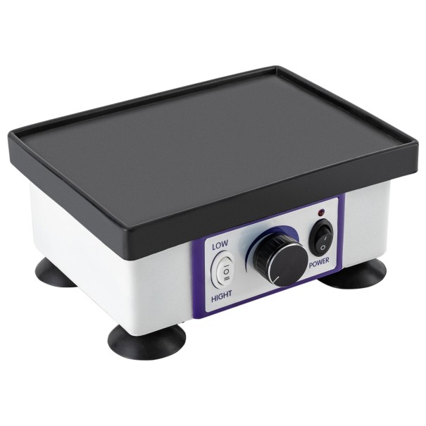 Tandlaboratoriets vibrationsapparat 120 W med trinløs intensitetsregulering 20,7 x 10,5 x 9,4 cm Hvid-sort Til gipsmodeller og fjernelse af skum 1