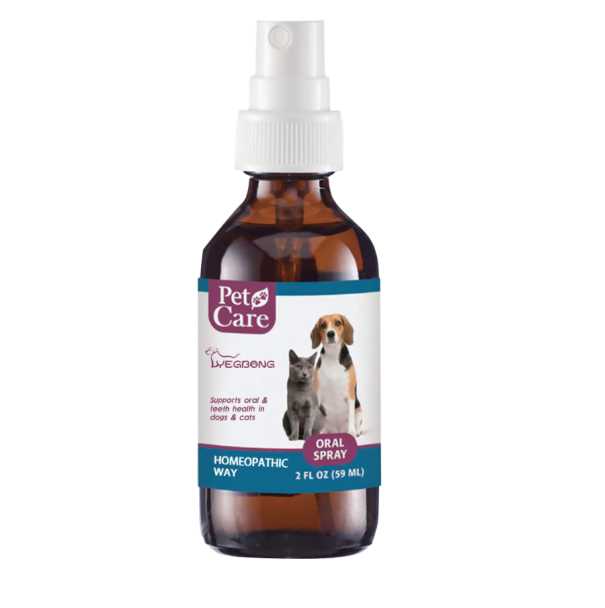 Tandsteenspray voor honden en katten 59 ml Mondspray voor huisdieren Verwijdert bacteriën en onaangename geurtjes 1