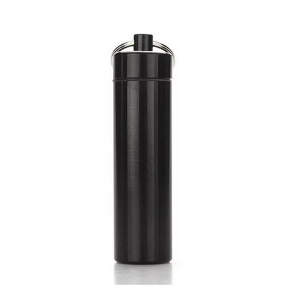Tandstikkerbakke i aluminium sort