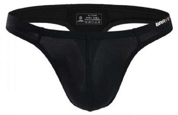 Tanga de bain pour hommes F983 noir S