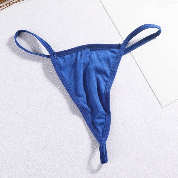 Tanga de mujer azul