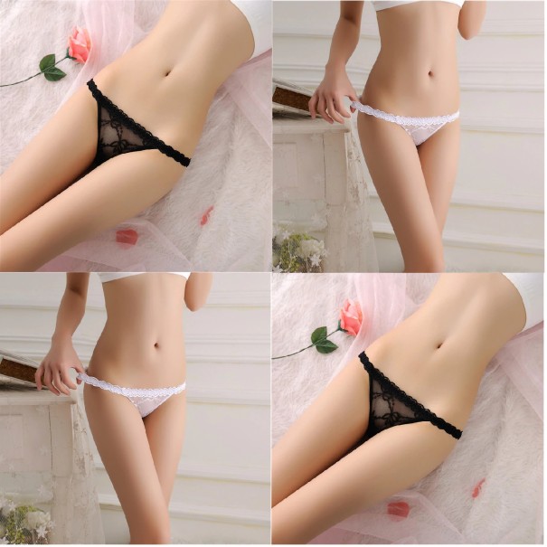 Tanga de mujer con encaje - 4 uds. 5