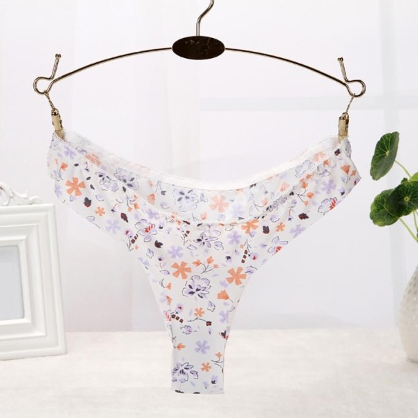 Tanga de mujer con flores Gloria M 2