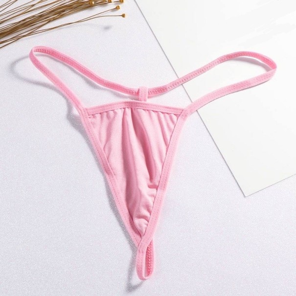 Tanga de mujer rosa