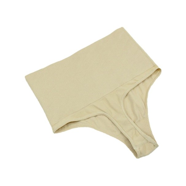 Tanga G-string modellante da donna beige 3XL