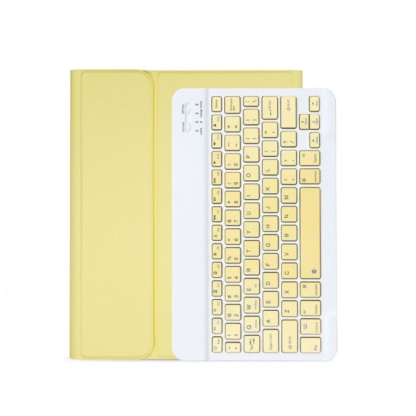 Tangentbordsfodral för Apple iPad 10.2" (2021/2020/2019) gul