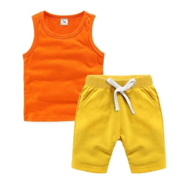 Tank top i szorty dziecięce L1154 18-24 miesięcy P