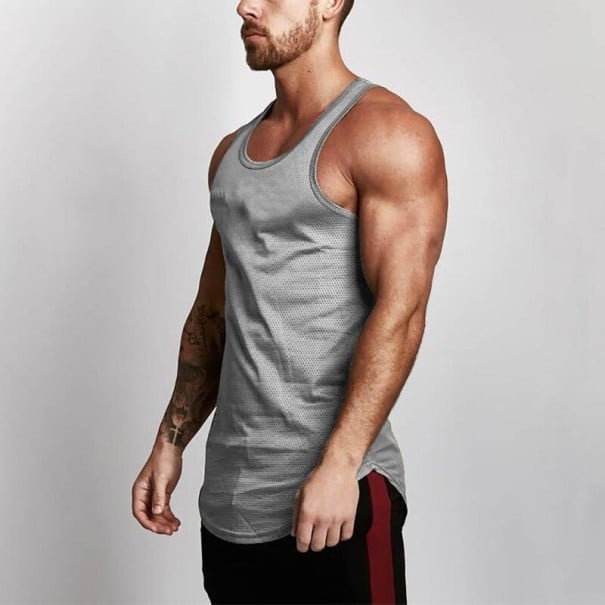 Tank top męski T1935 szary S 2