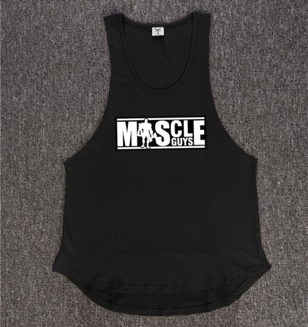 Tank top męski T1958 czarny S