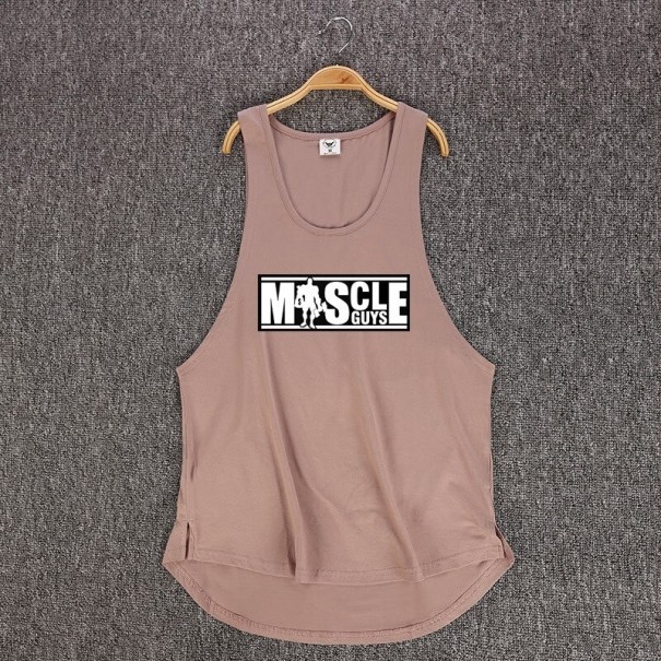 Tank top męski T1958 kawa XL