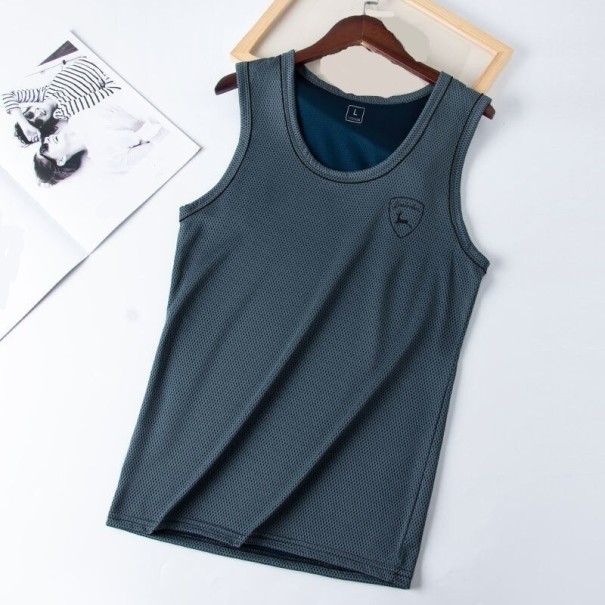 Tank top męski T2010 ciemnoniebieski L