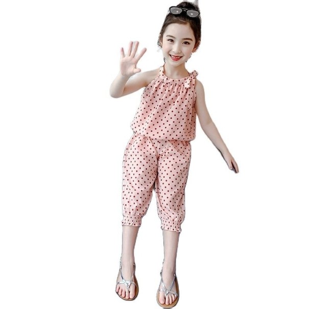 Tanktop en broek voor meisjes L1315 10
