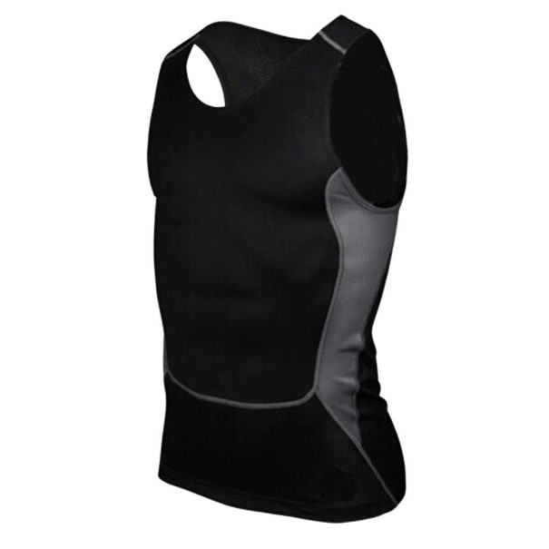 Tanktop voor heren F1761 zwart S