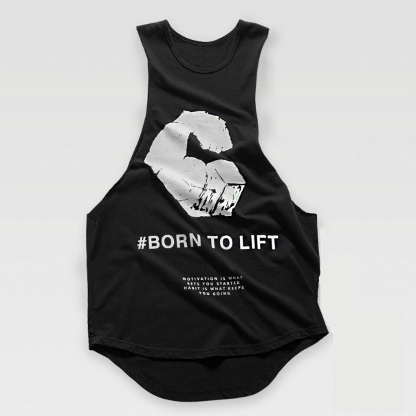 Tanktop voor heren T1986 zwart XS