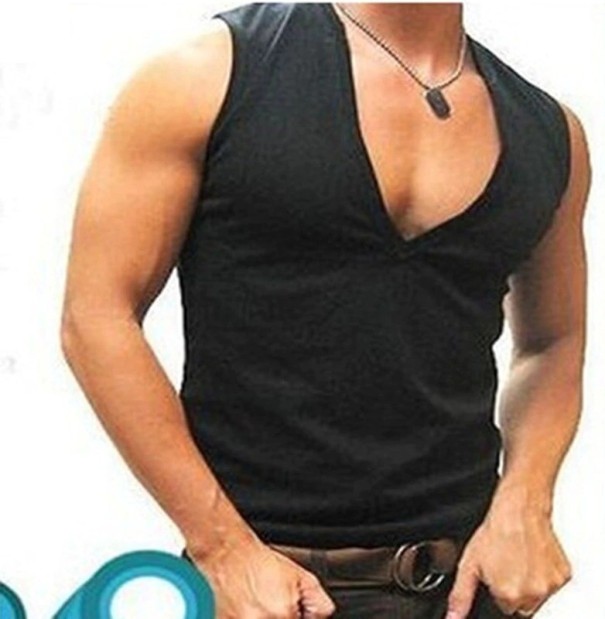 Tanktop voor heren T2011 zwart XS