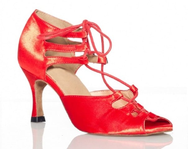 Tanzschuhe - Pumps rot 38