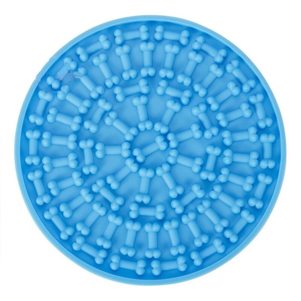 Tapete de lamparina para cães e gatos C806 azul
