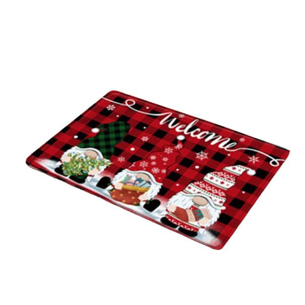 Tapete de Natal duendes 40x60 cm 5